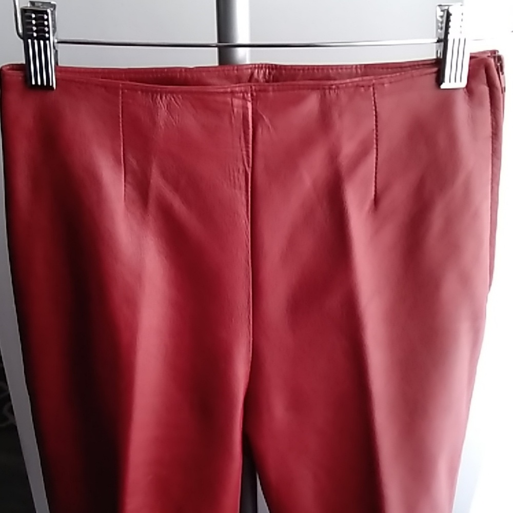 ❤️ DANIER Leather Pants~NWOT - Picture 3 of 9